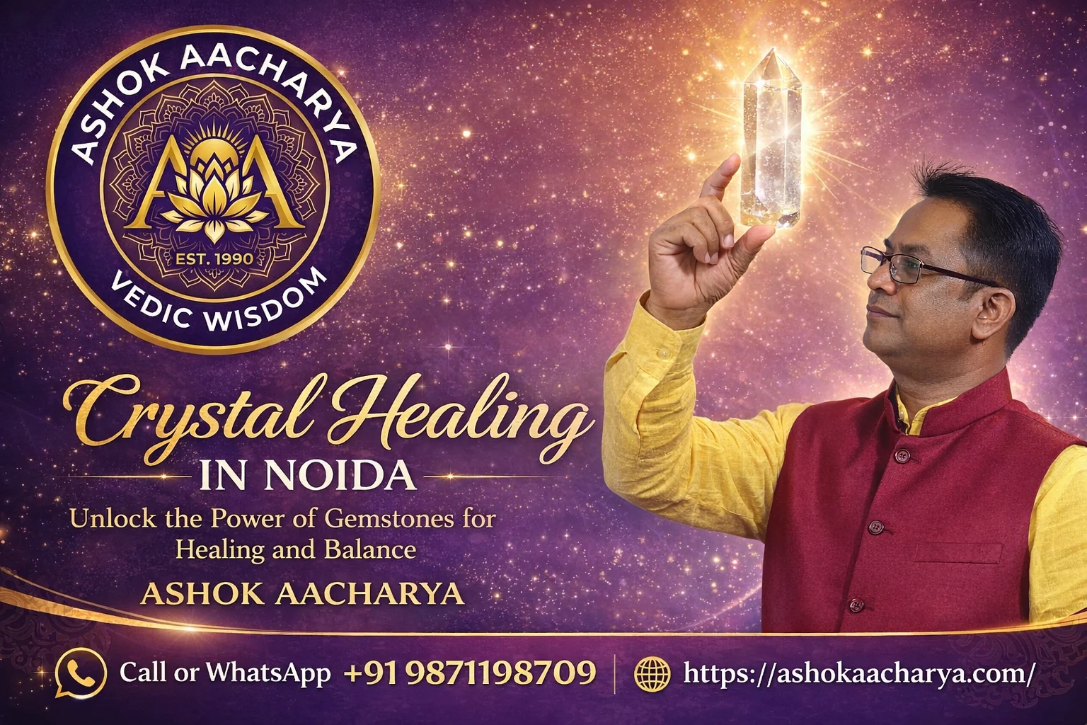 Crystal Healing in Noida