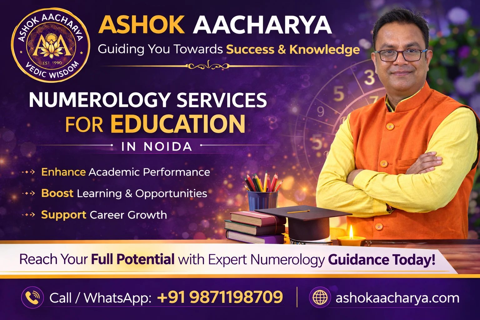 Numerology Services for Education in Noida