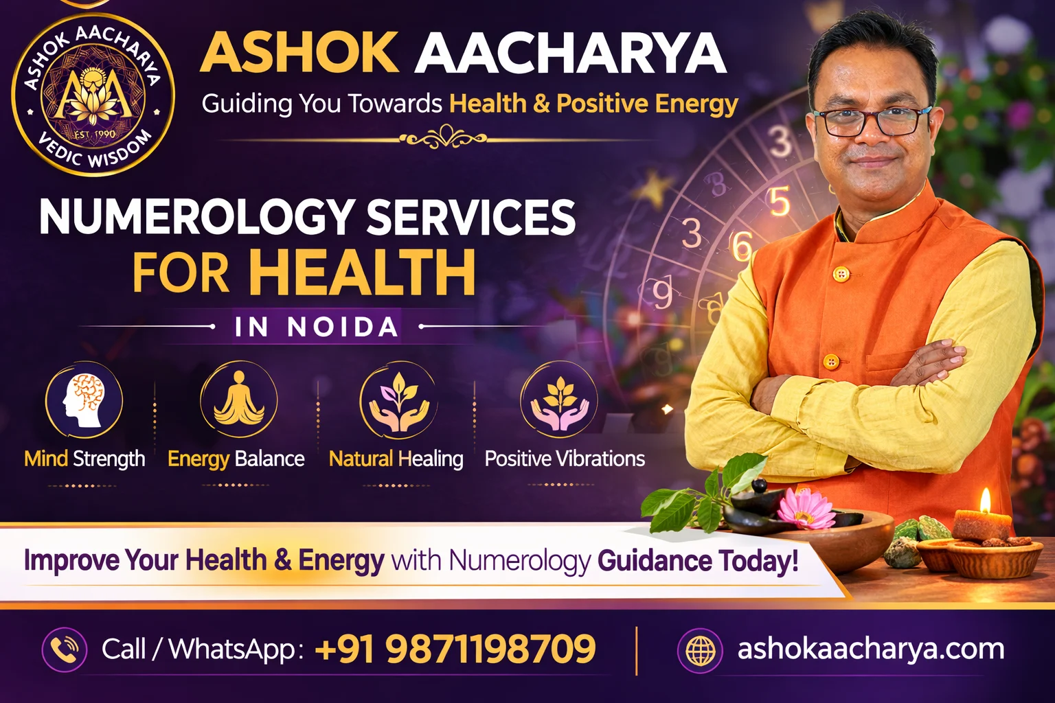 Numerology Services for Health in Noida