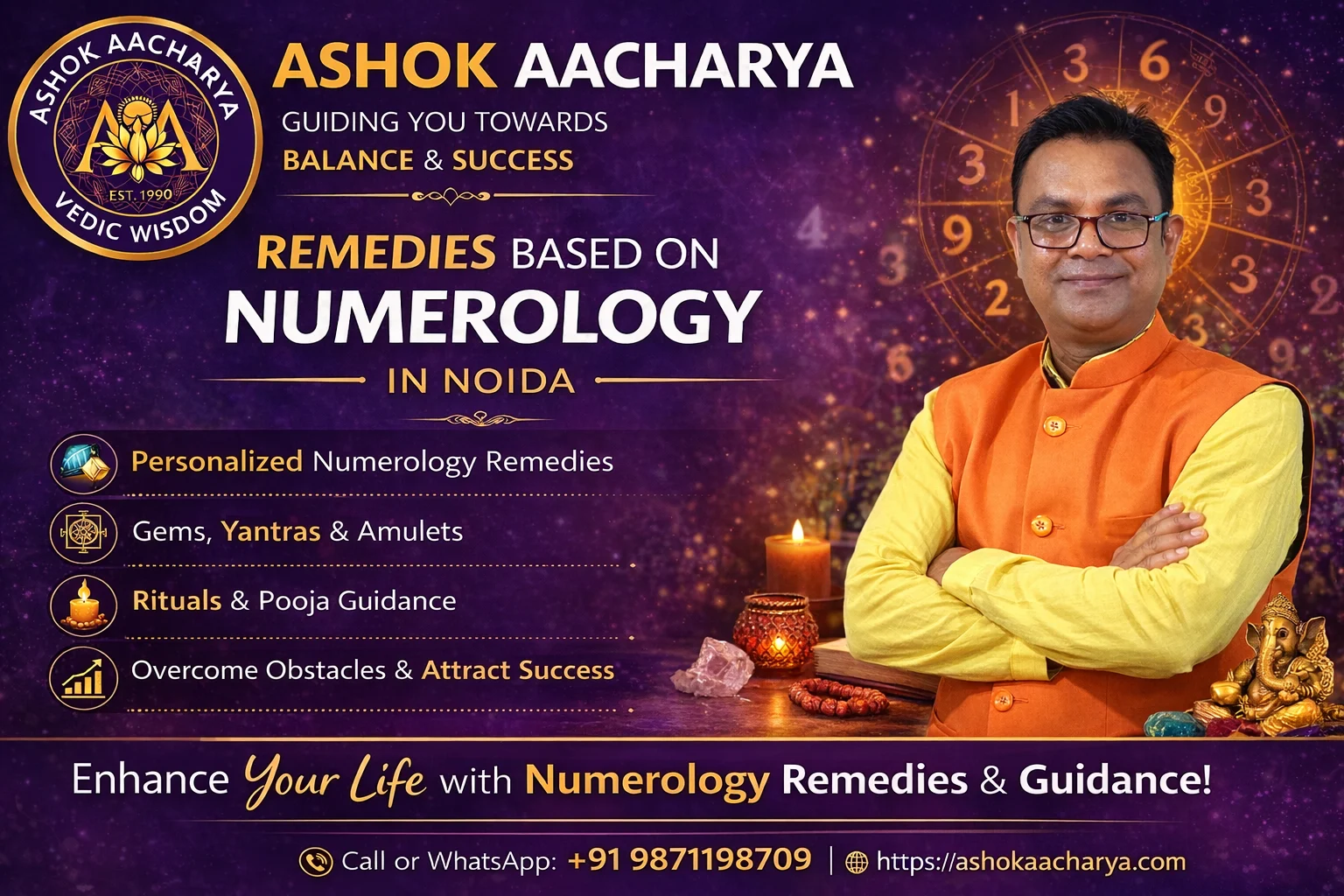 Remedies Based on Numerology in Noida