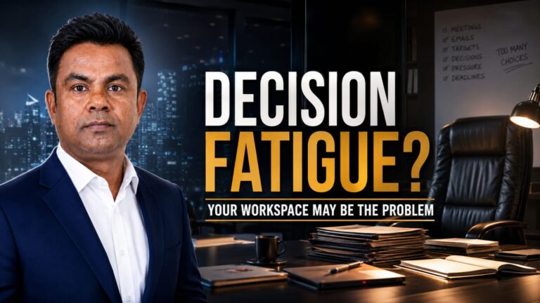 CEO Decision Fatigue: Strategic Workspace Alignment
